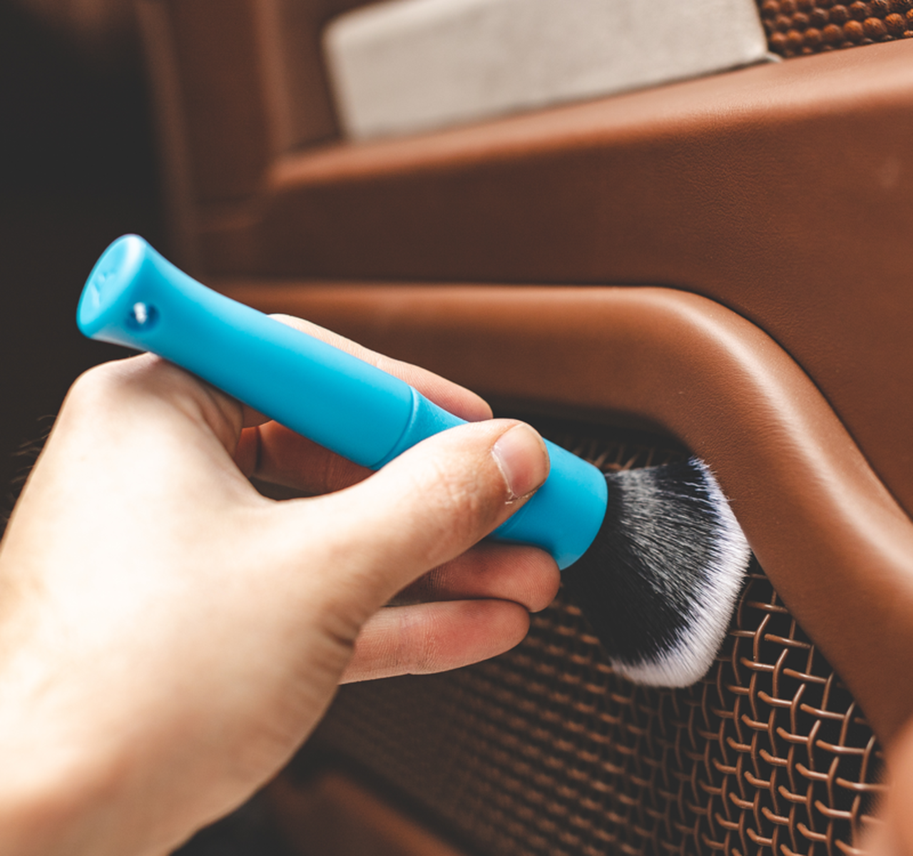 DETAIL FACTORY Detailing Brush (BLUE) Short and Long Handle Kit