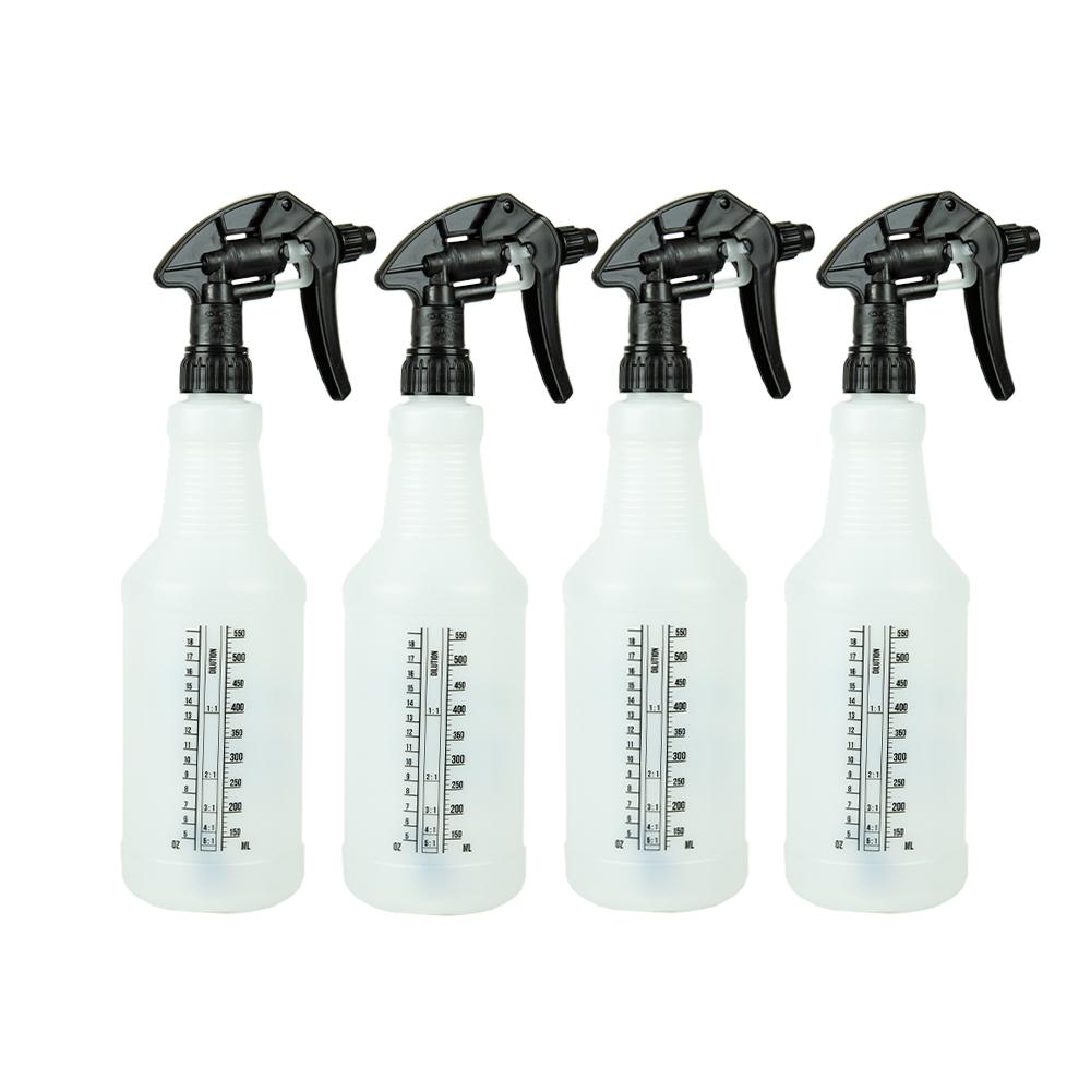Economax 750ml Mixing Bottle- 4 Pack Kit