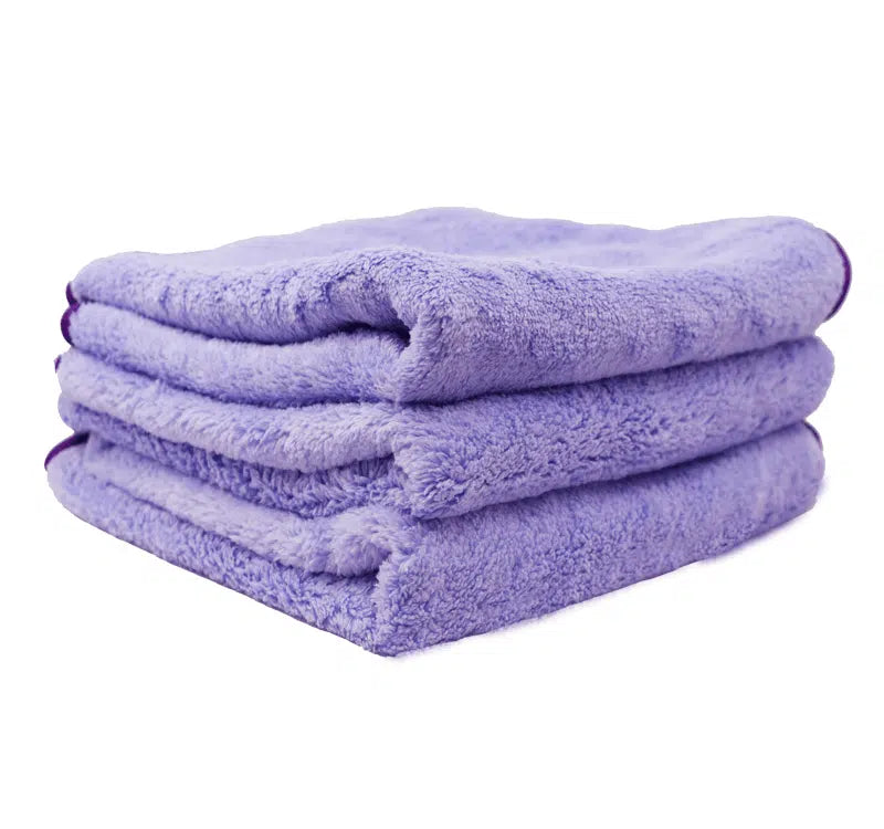 The Rag Company – Minx Royale Coral Fleece 70/30 Microfiber Towel - 40cm x 40cm - LAVENDER