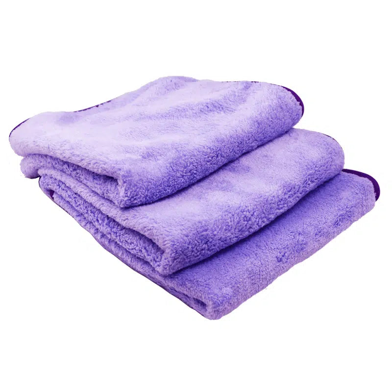 The Rag Company – Minx Royale Coral Fleece 70/30 Microfiber Towel - 40cm x 40cm - LAVENDER