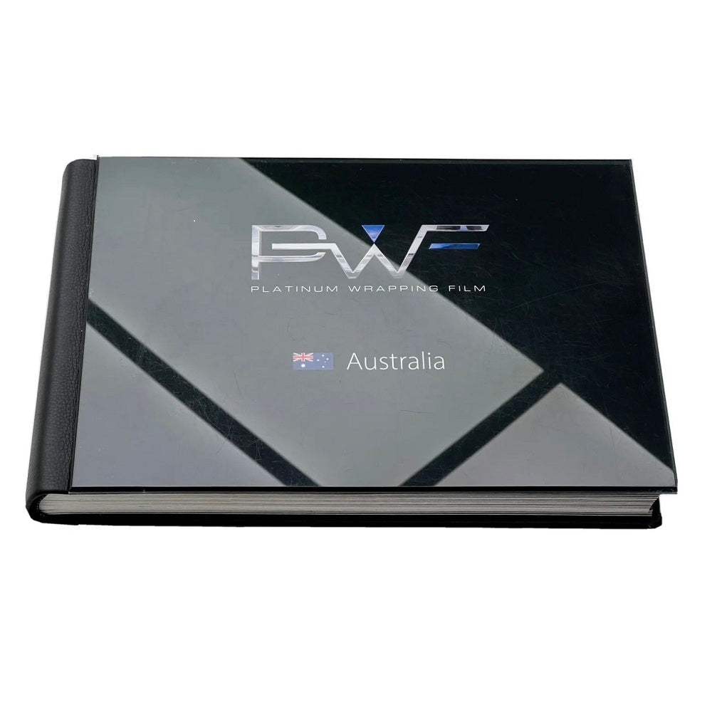 Platinum Wrapping Film (PWF) Australia Premium Color Sample Book