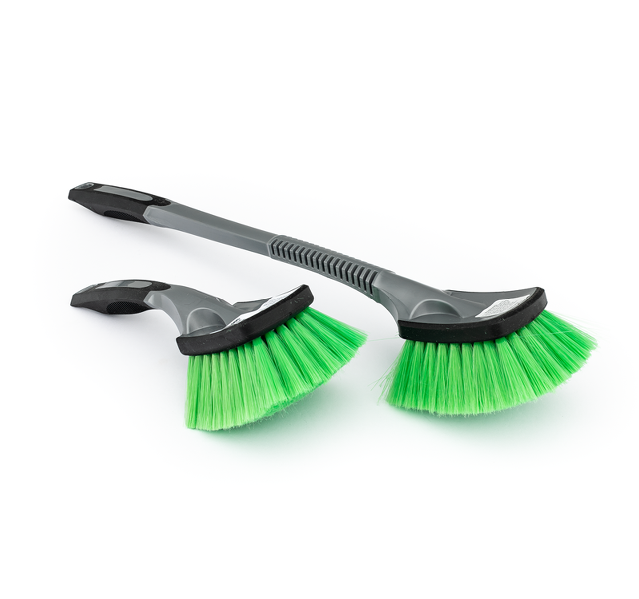 The Rag Company - Soft Grip Wheel And Body Brush Short and Long Handle Kit