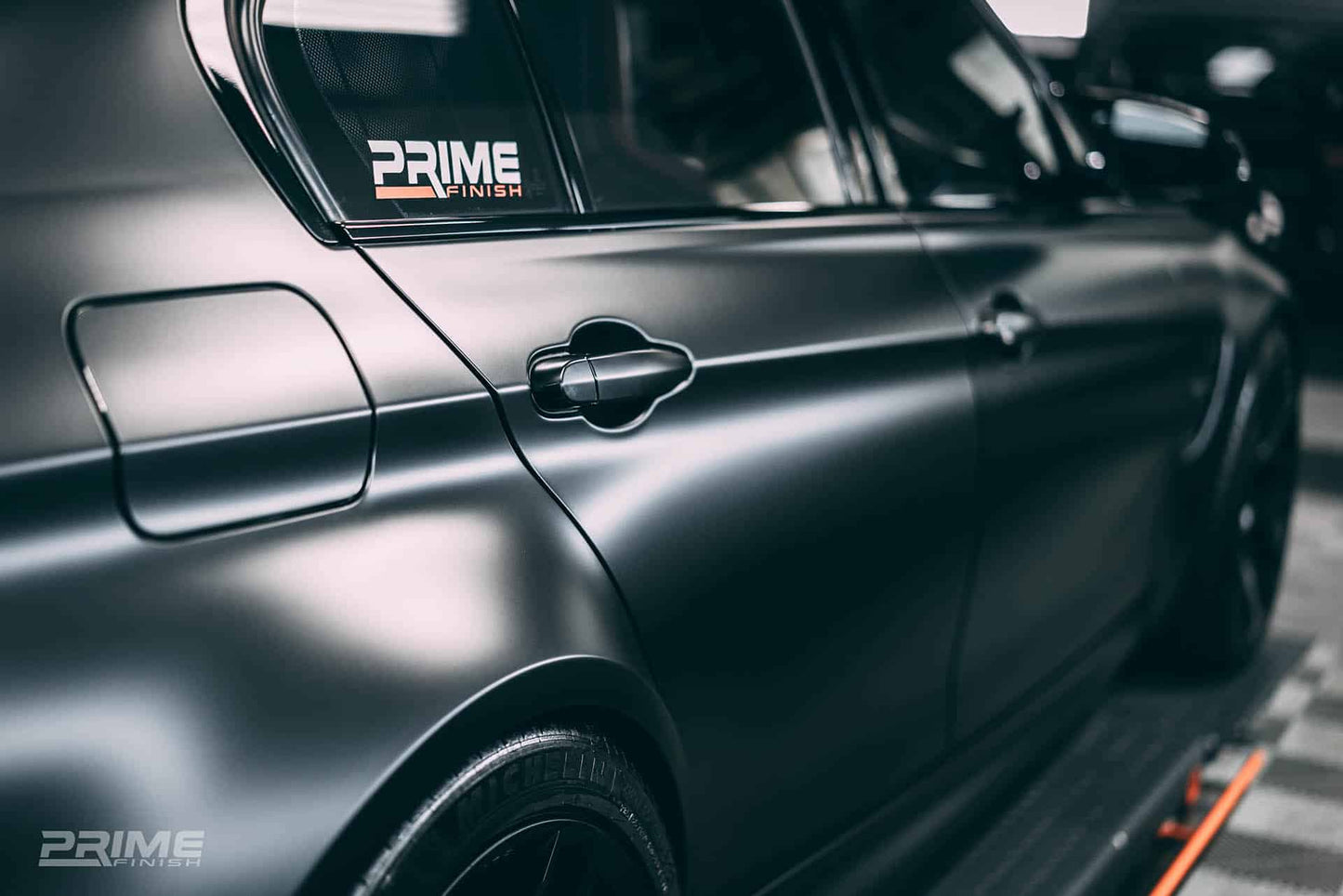 Prime Finish Logo Decal Sticker X2 - Prime Finish Car Care