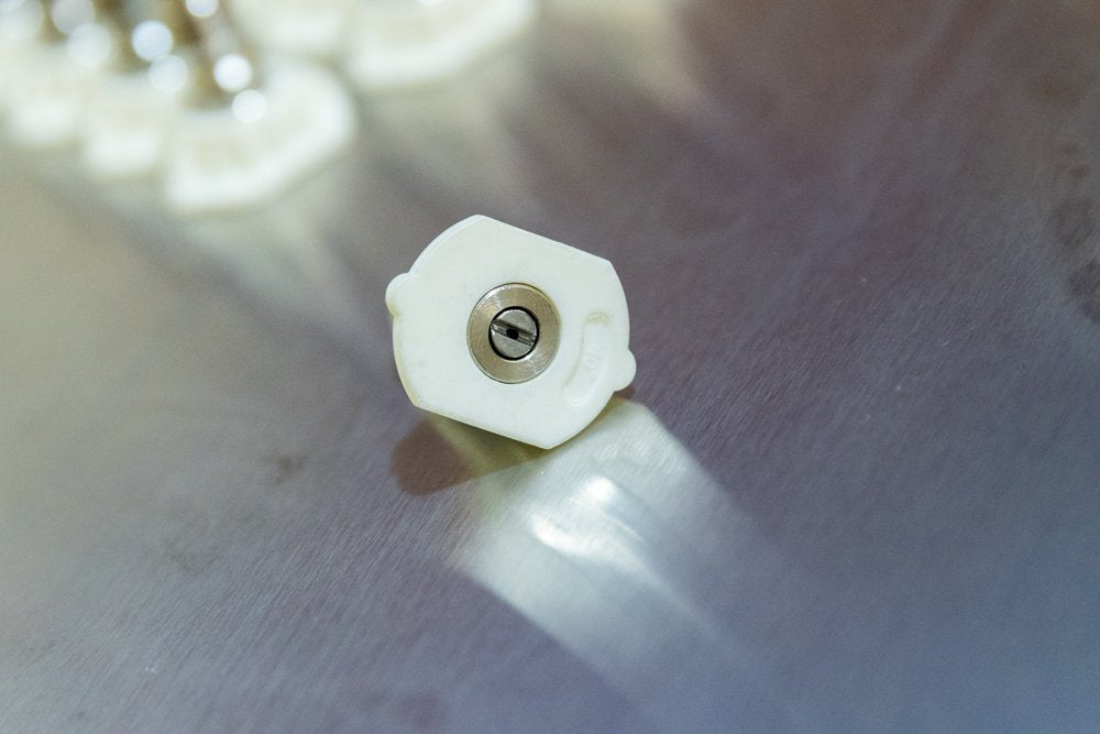 40 Degree 4.0 Orifice Stainless Car Wash Nozzle - Prime Finish Car Care