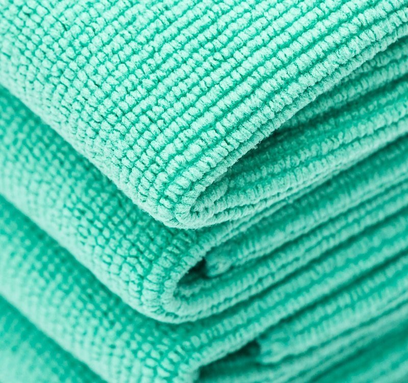 The Rag Company - THE PEARL Green Microfiber Ceramic Coating Towel - Prime Finish Car Care