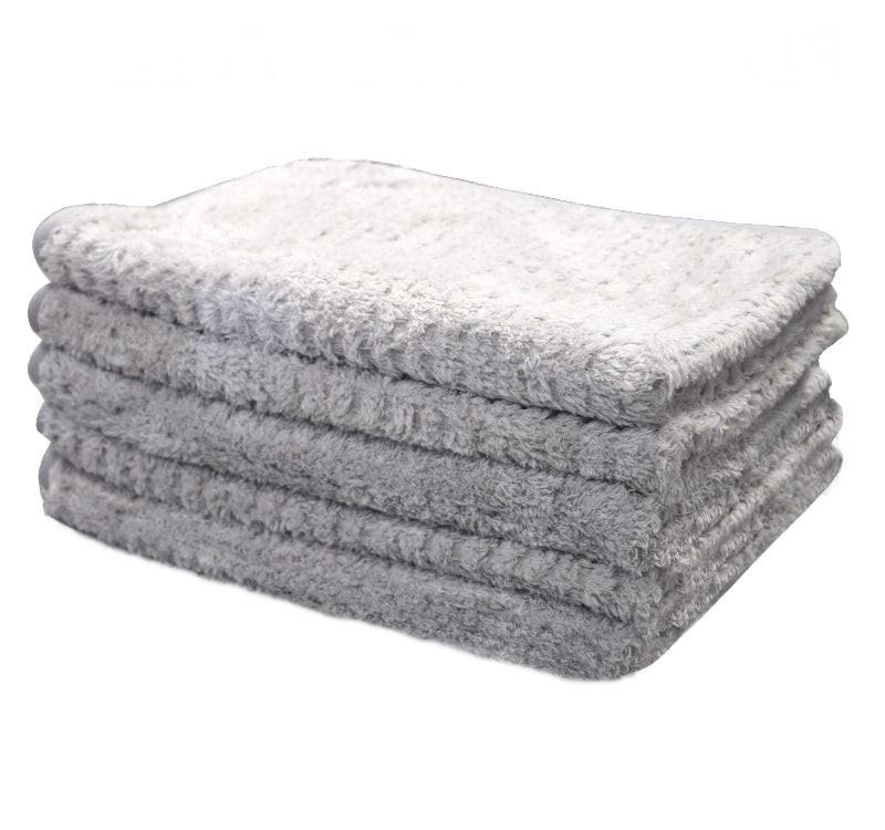 The Rag Company - Platinum Pluffle Hybrid Weave Microfiber Towel 50cm x 100cm - Prime Finish Car Care