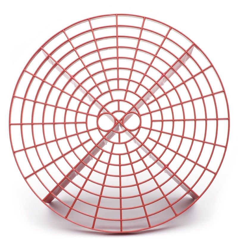 Grit Guard bucket insert | Dirt Isolation (Red) - Prime Finish Car Care