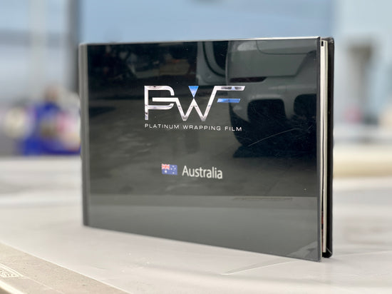 Platinum Wrapping Film (PWF) Australia Premium Color Sample Book