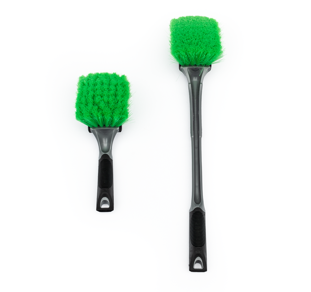The Rag Company - Soft Grip Wheel And Body Brush Short and Long Handle Kit