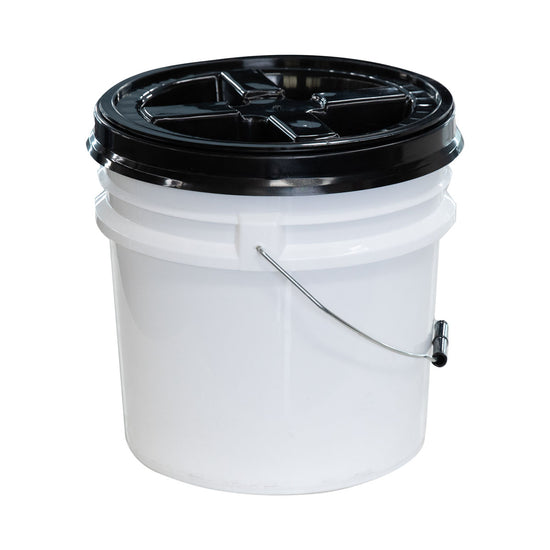 Car Wash Bucket With Gamma Seal Lid - Black 15L