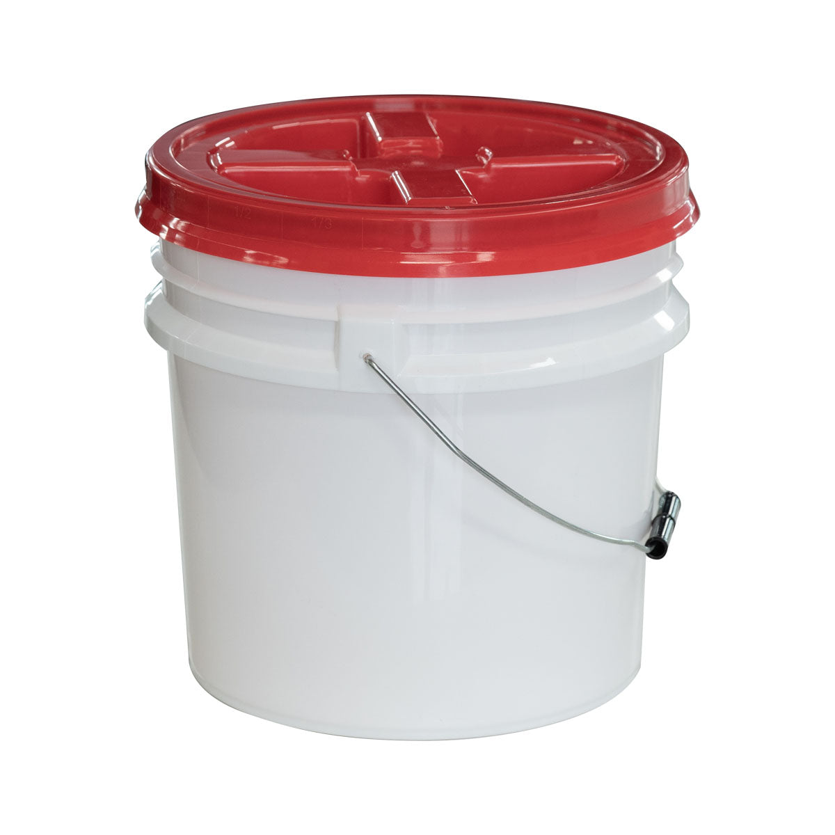 Car Wash Bucket With Gamma Seal Lid - Red 15L