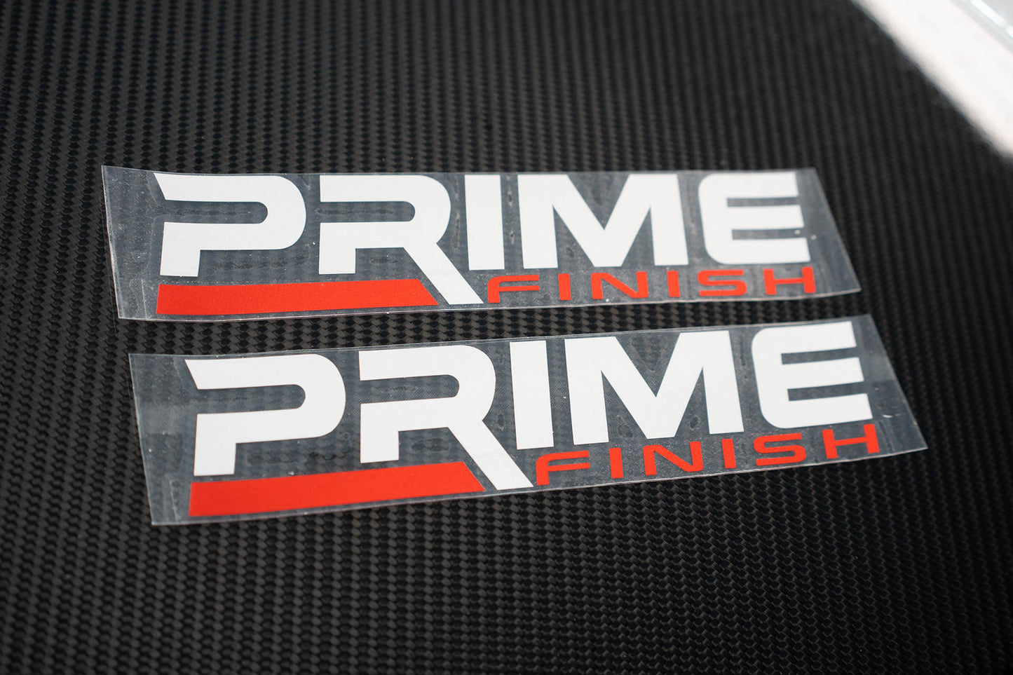 Load image into Gallery viewer, Prime Finish Logo Decal Sticker X2 - Prime Finish Car Care
