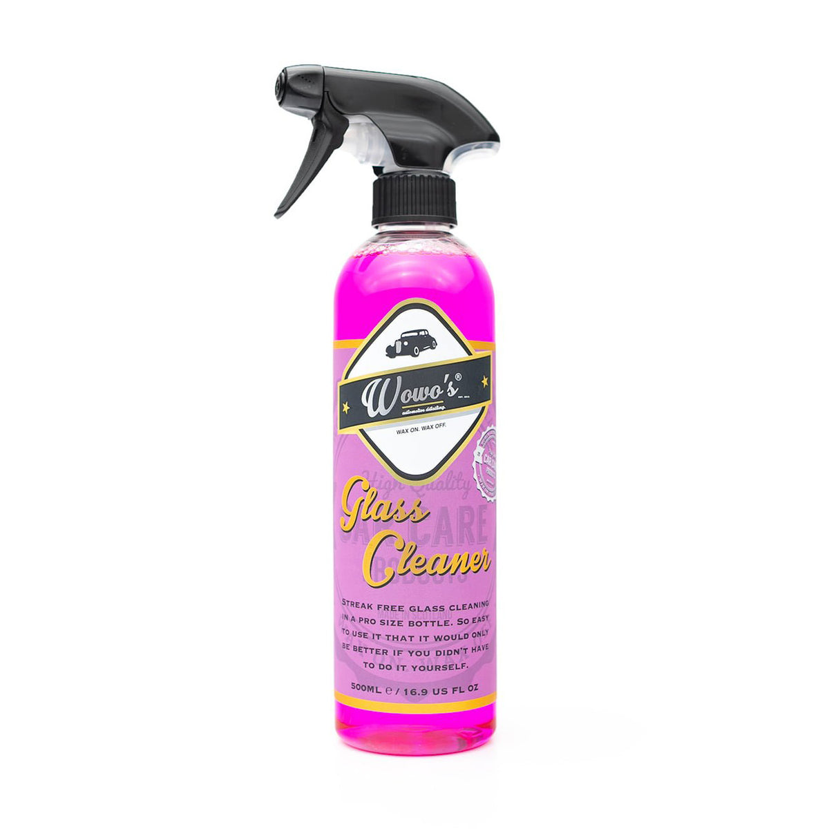 Wowo’s Glass Cleaner – Prime Finish Car Care