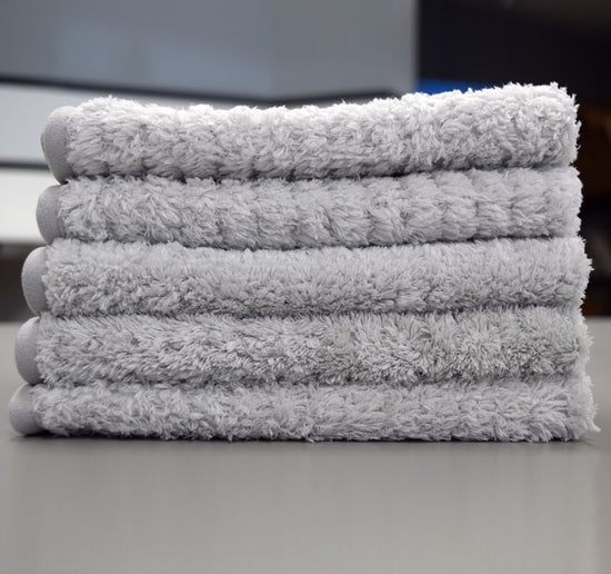 The Rag Company - Platinum Pluffle Hybrid Weave Microfiber Towel 50cm x 100cm - Prime Finish Car Care
