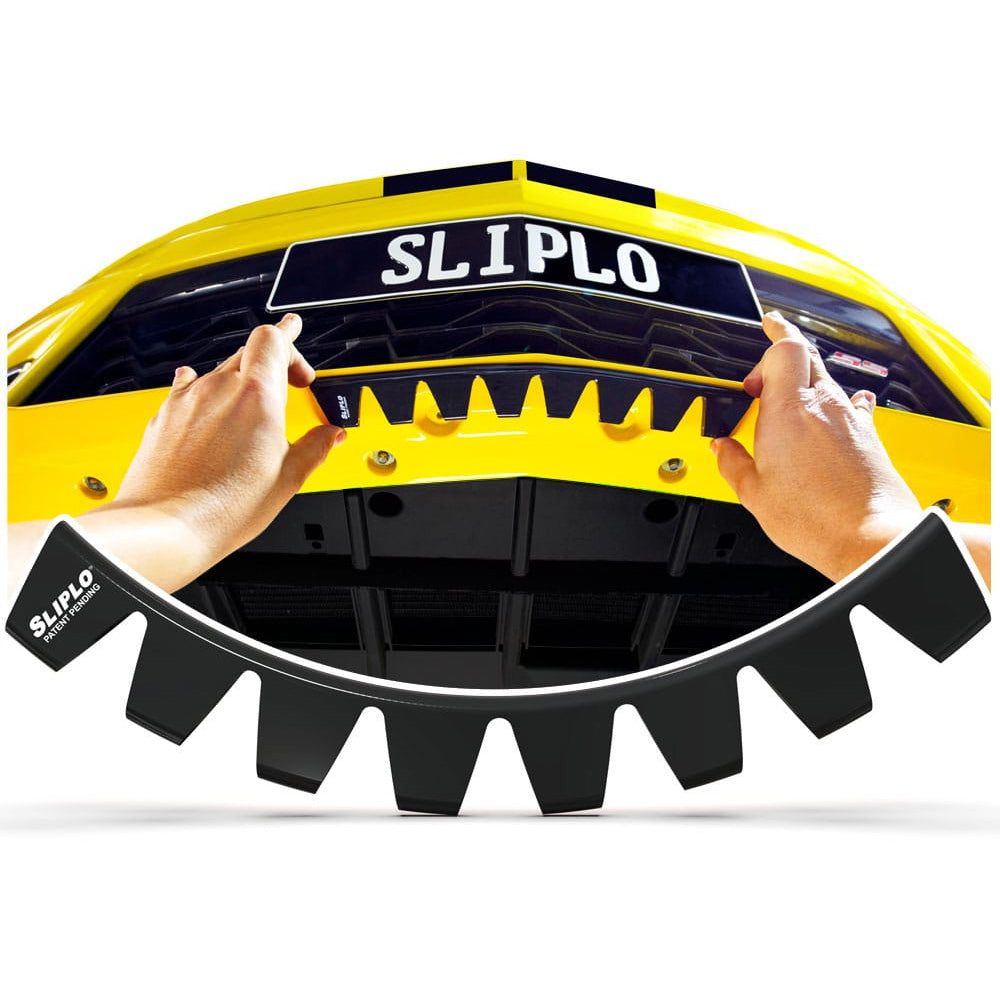 8 Piece Set Front Bumper Scraping Guards Rubber Black Universal Bumper Anti Scratch Protector-Sliplo 8 Piece Set Front Bumper Scraping Guards Rubber Black Universal Bumper Anti Scratch Protector-Sliplo